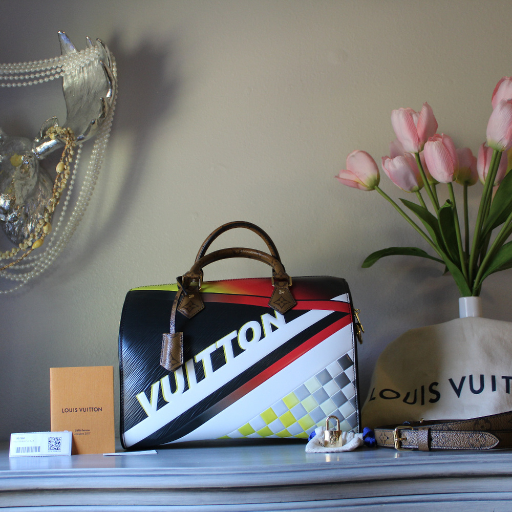 Louis Vuitton Speedy Bandouliere 30 Race - Picture 2 of 9